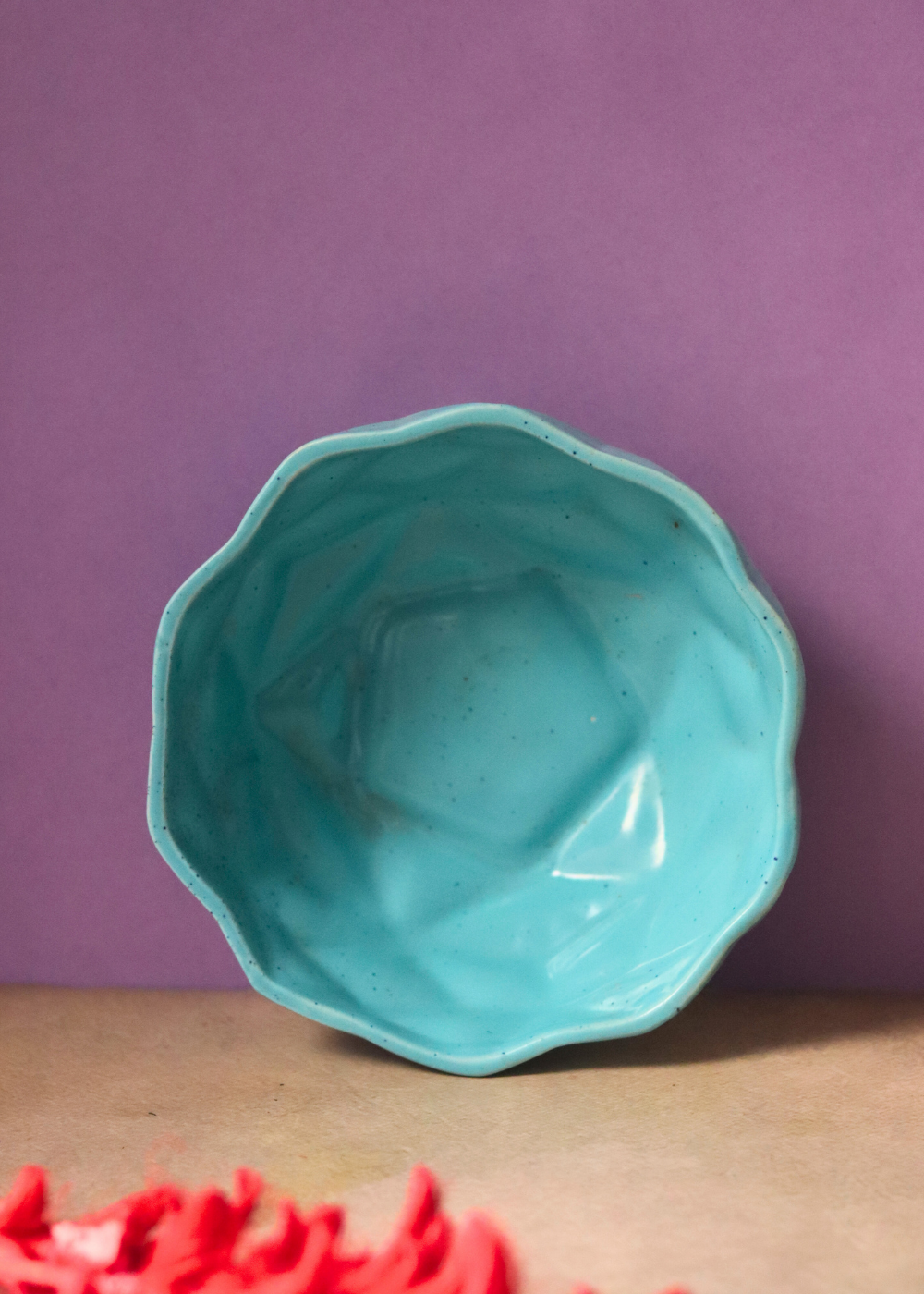Dinnerware blue diamond bowl large size