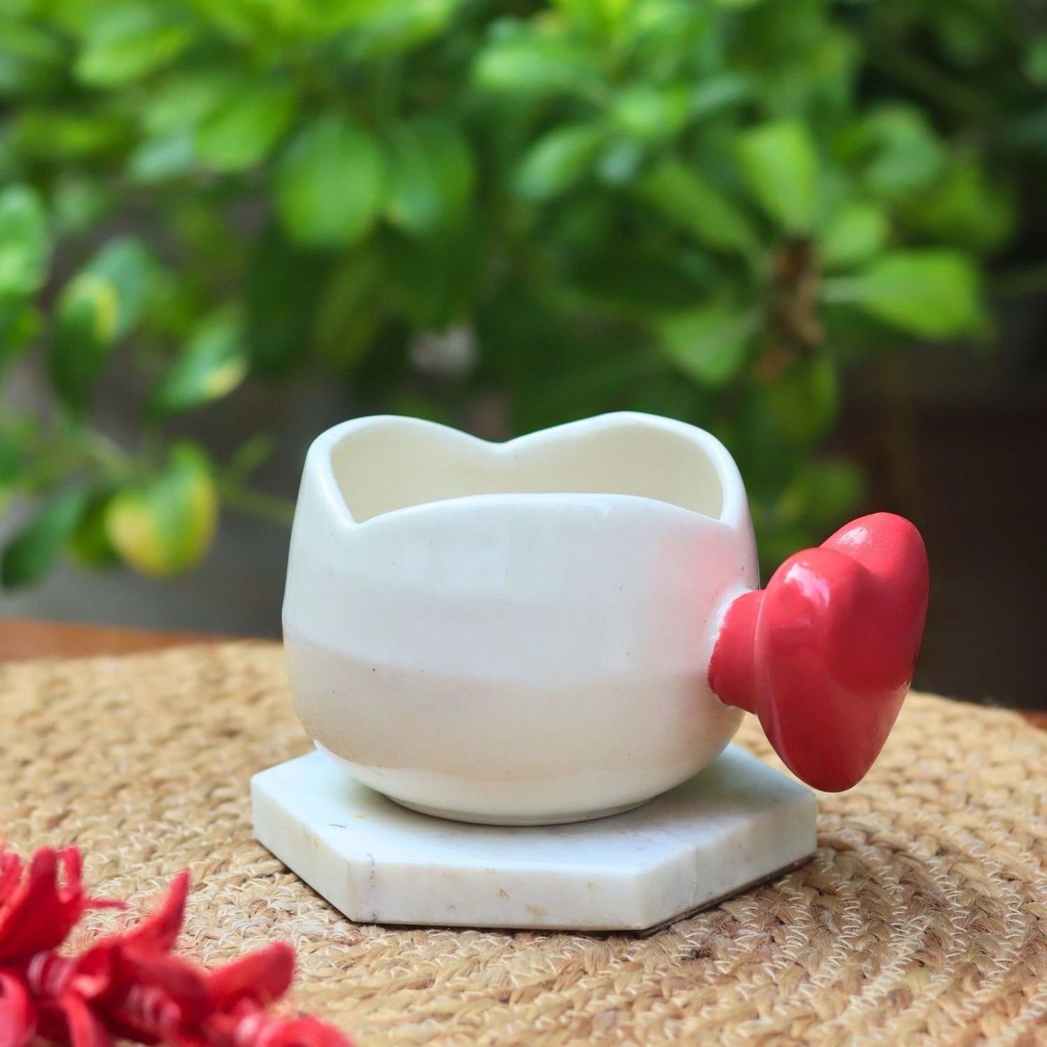Love Handle Mug made by ceramic