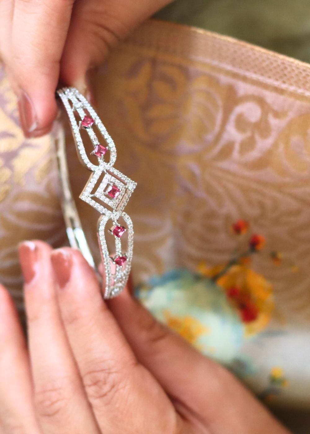 Rosy Dream Bracelet handmade in india