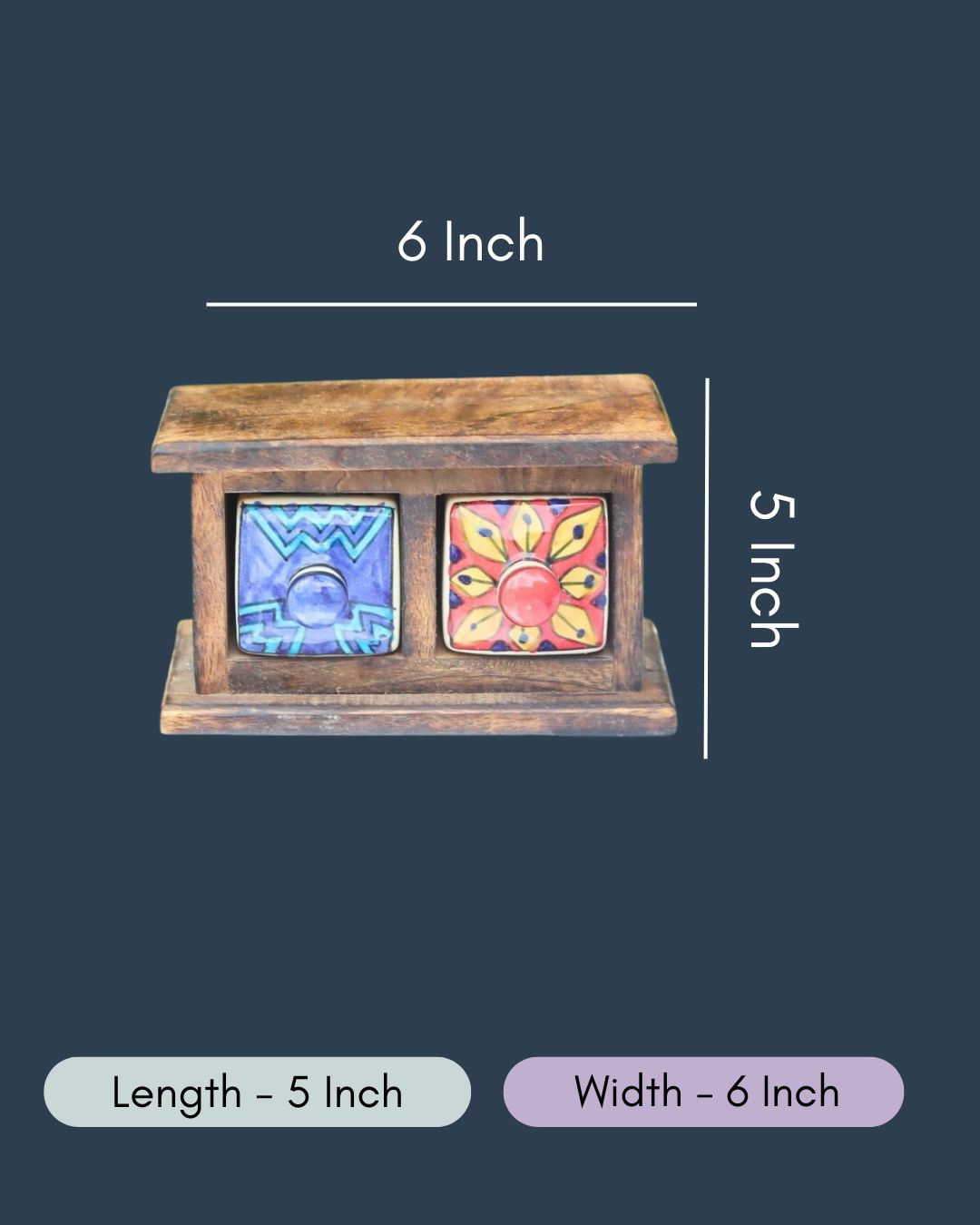 Wooden Decor Drawer – Mystic Spirit