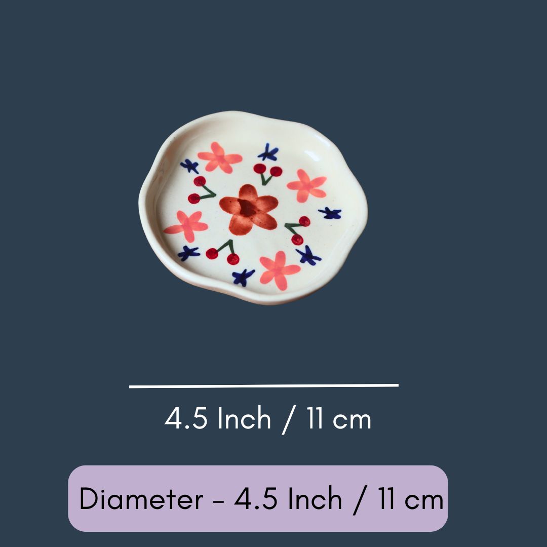 Bloom Handmade Dessert Plate