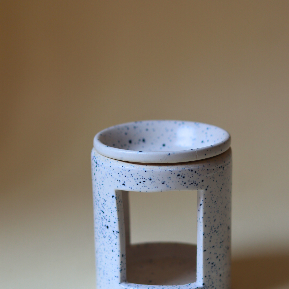 Handmade ceramic tea light diffuser 