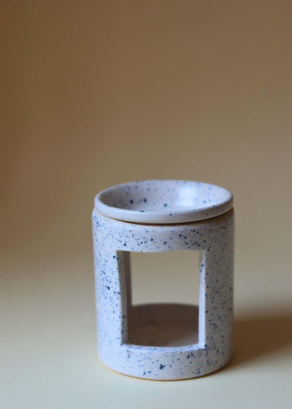 Handmade ceramic tea light diffuser 