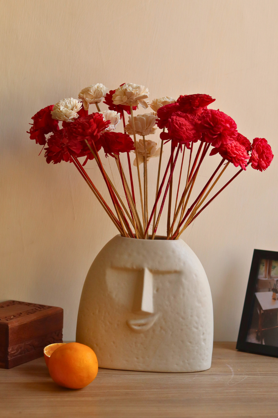 Natural dried flower bunch