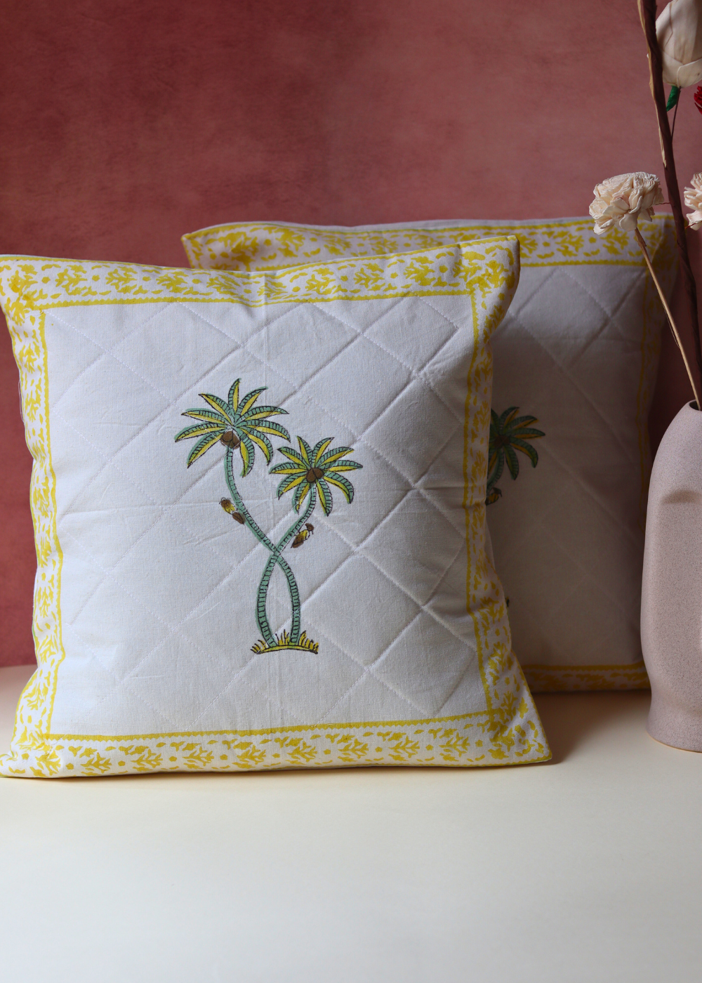 Handmade cotton cushion covers