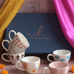 Set of 6 Dreamy Delight Mugs (for the price of 5) Diwali Gift Box premium quality gift hamper