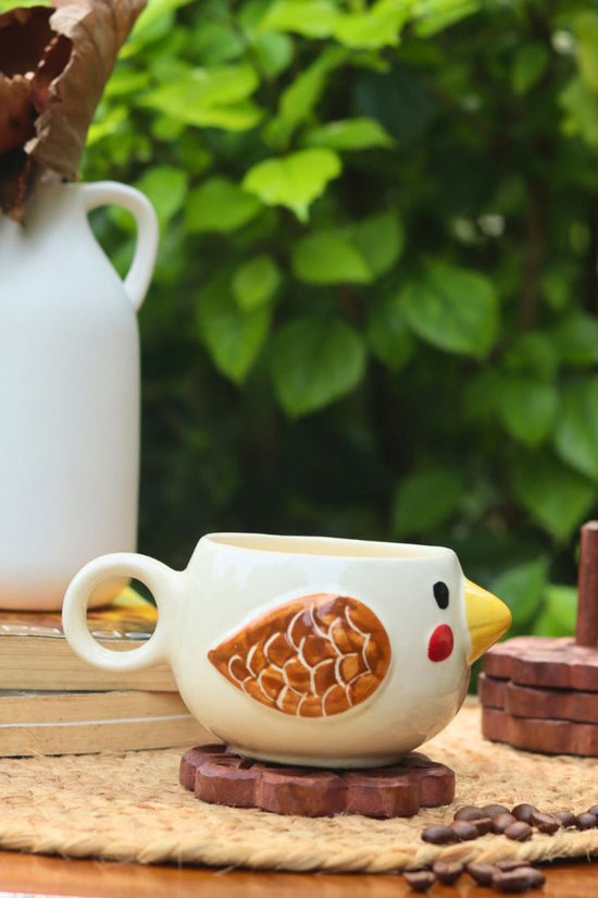 Handmade Birdie Mug