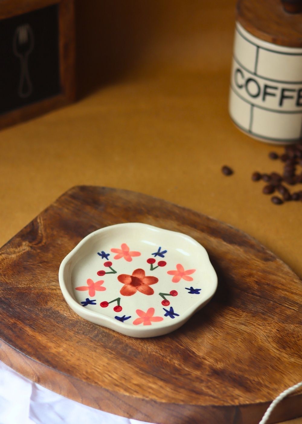 Handmade Bloom Handmade Dessert Plate