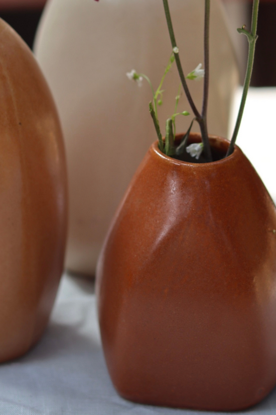Handmade ceramic mistif vase