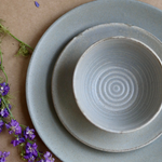 Dinnerware earthy table set for one