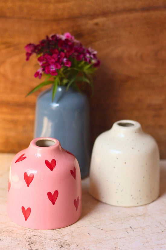 Set of 3 - Everbloom Bud Vases handmade in india