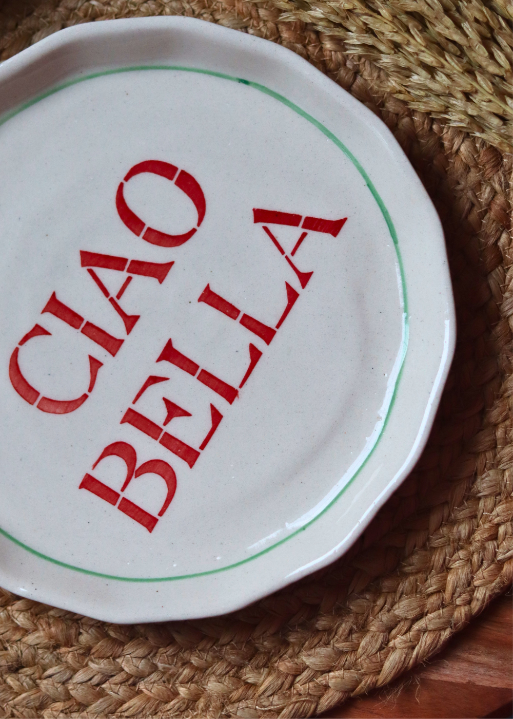 Ciao Bella Plate
