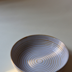 Pearl white swirl bowl