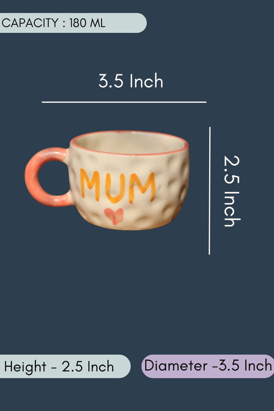 MUM Mug with size & fit
