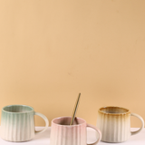 ombre mugs made by ceramic 