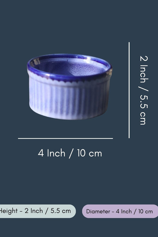 Solid Blue Ramekin