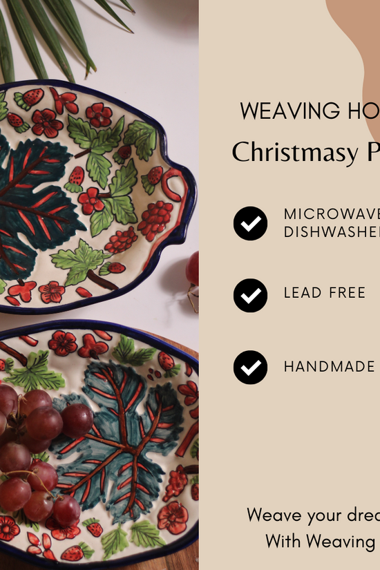 Handmade ceramic platter significations