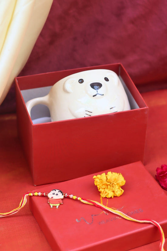 Shih tzu Mug rakhi Gift Box made with premium quality material