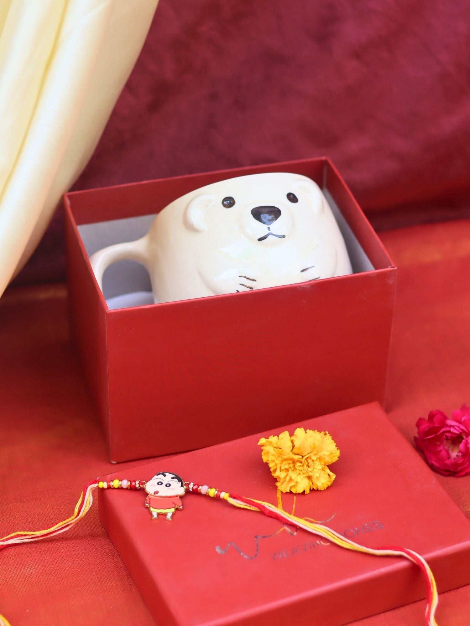 Shih tzu Mug rakhi Gift Box made with premium quality material