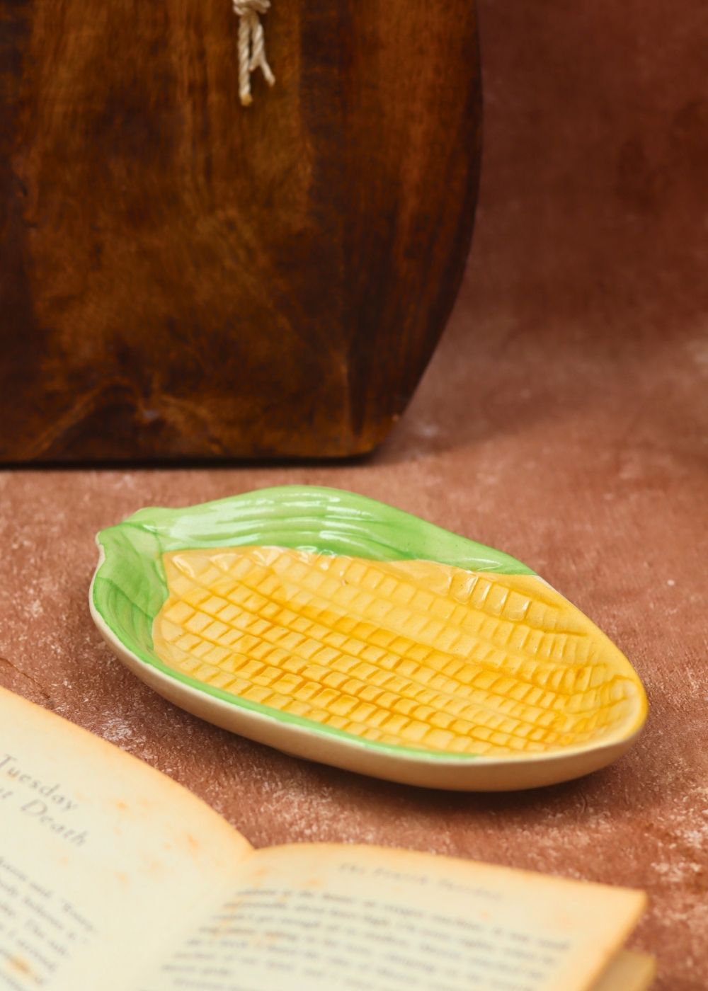 Corn Platter handmade in India