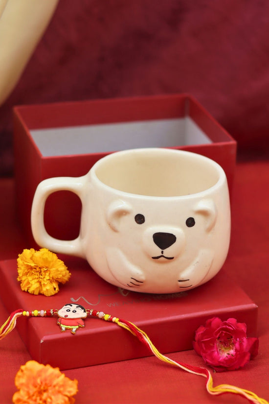 Shih tzu Mug rakhi Gift Box handmade in India
