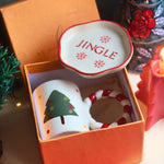 The OG Christmas Mug & Jingle Handmade Dessert Plate in a Gift Box premium quality material
