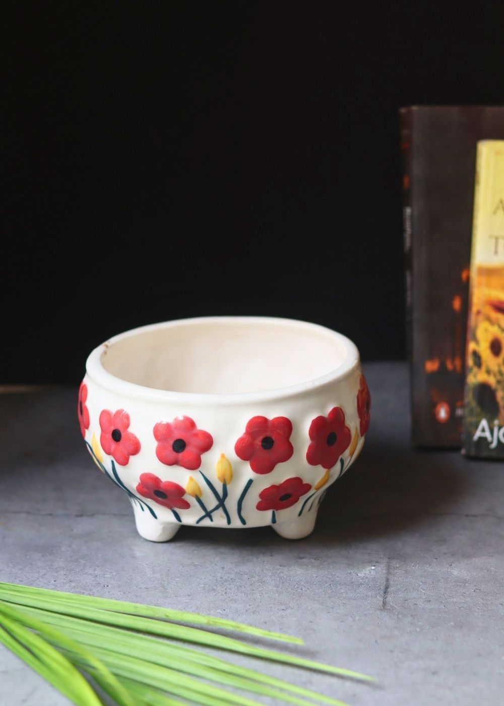Poppy Fields Planter with premium quality material