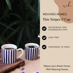 Handmade ceramic tea cup signification