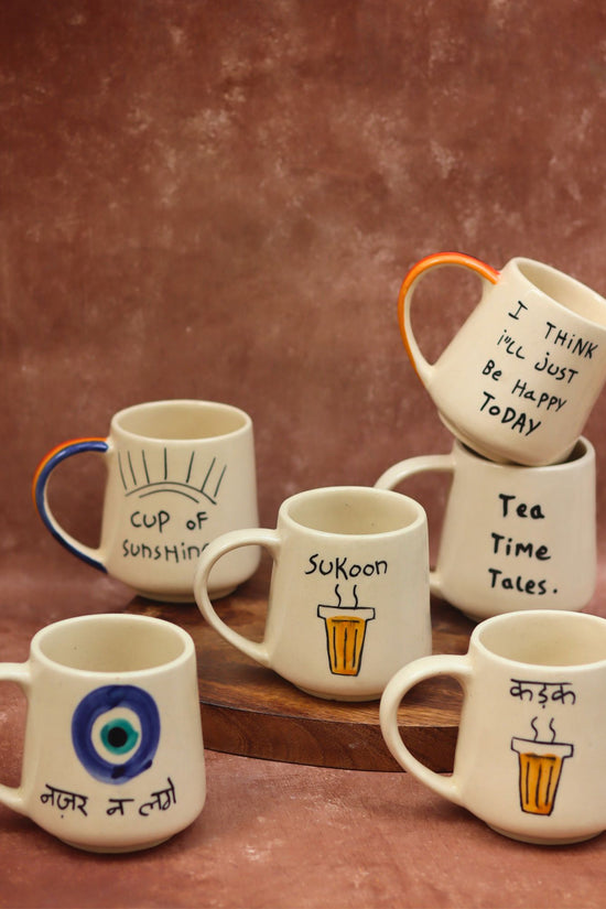 Set of 6 (Quoted Mugs) for the price of 5