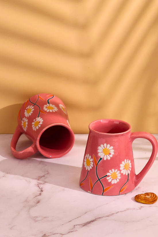 Handmade ceramic coffee mugs 