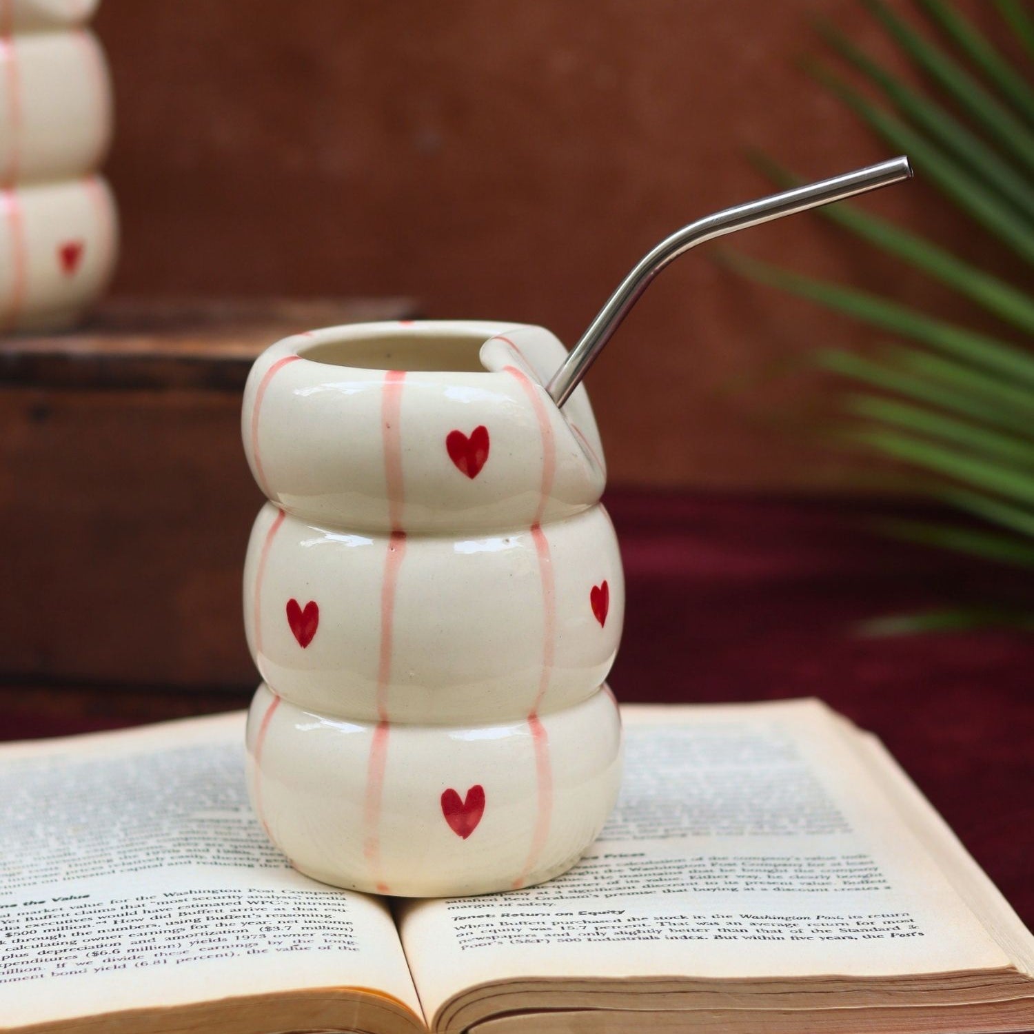 handmade Heart Sipper