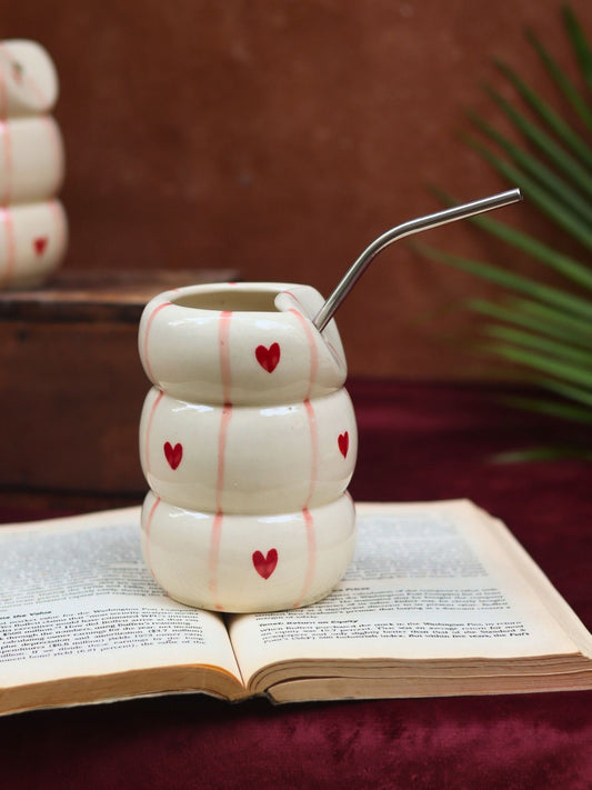 handmade Heart Sipper