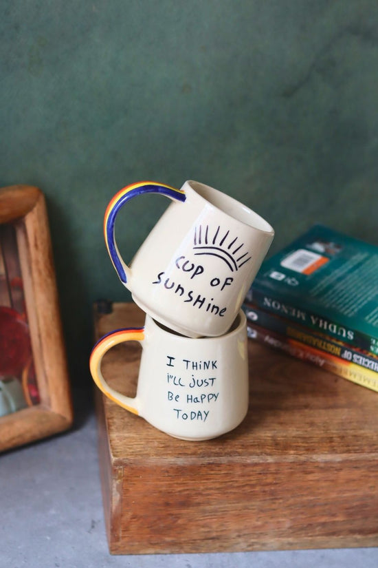 Sunshine & Happy Mug with premium quality material