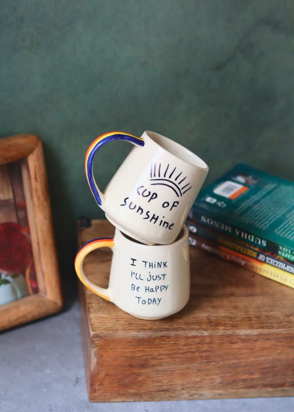 Sunshine & Happy Mug with premium quality material
