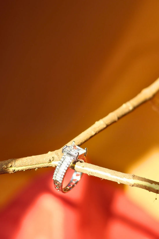 Timeless Facet Ring handmade in India