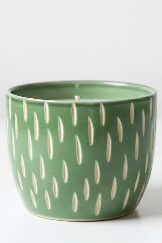 Etching Green Planter