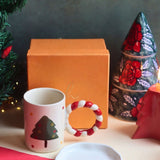The OG Christmas Mug & White Handmade Dessert Plate in a Gift Box with premium quality material