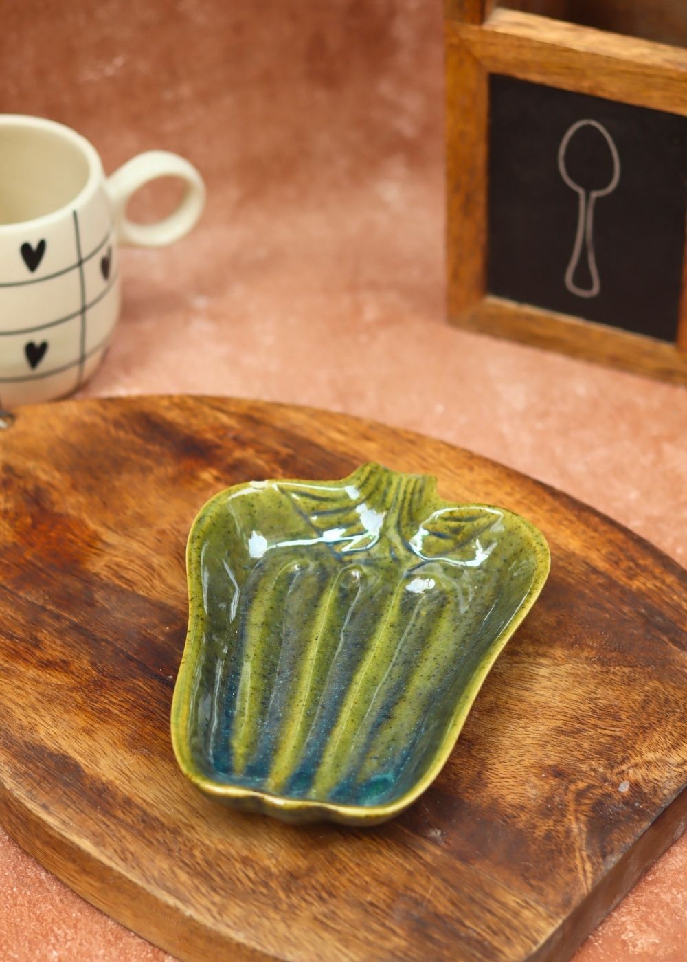 Bell Pepper Platter handmade in India