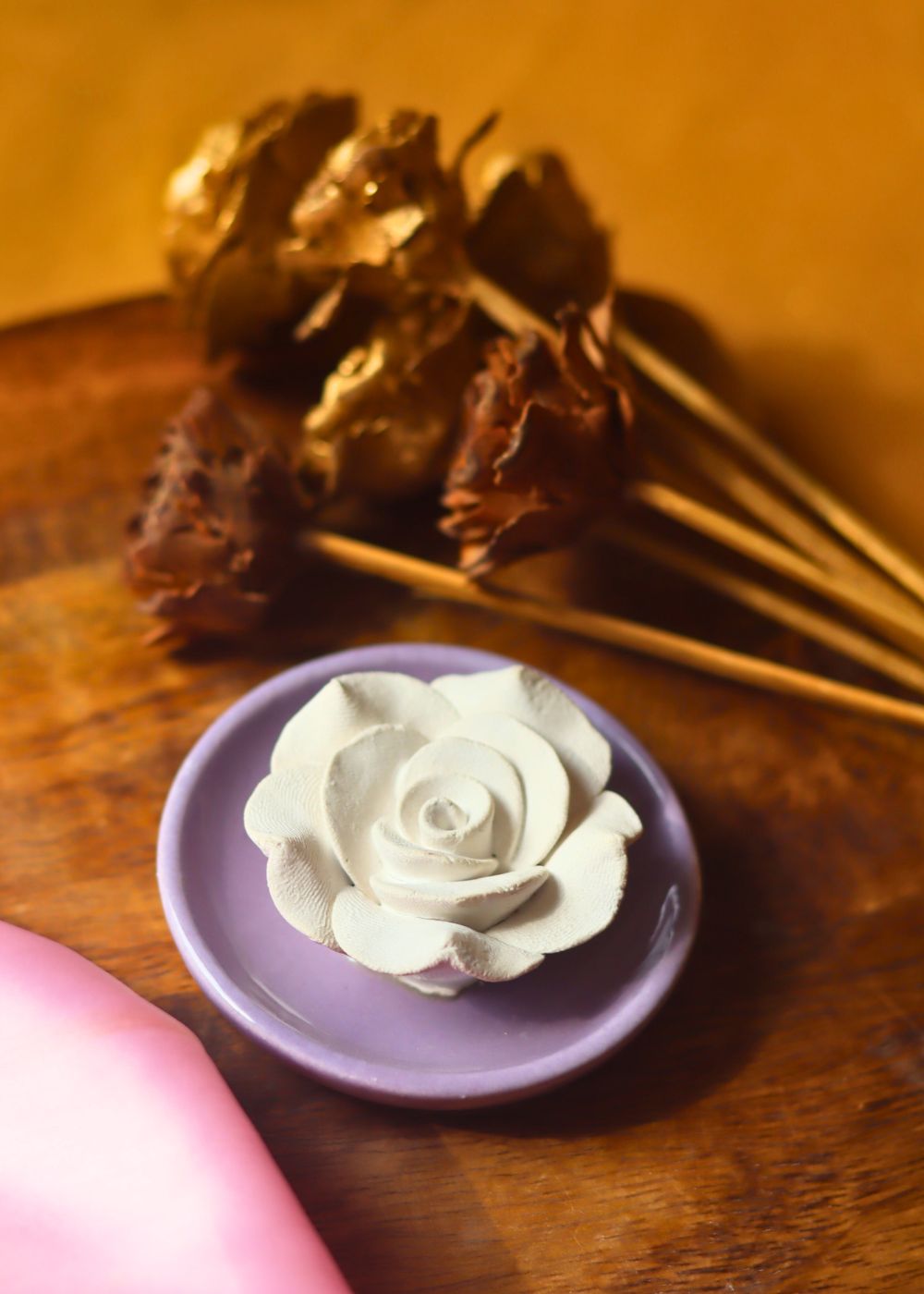 Lavender Floral Diffuser made by ceramic