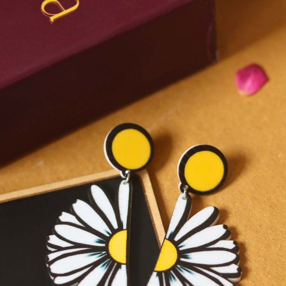 Handmade Daisy Earrings