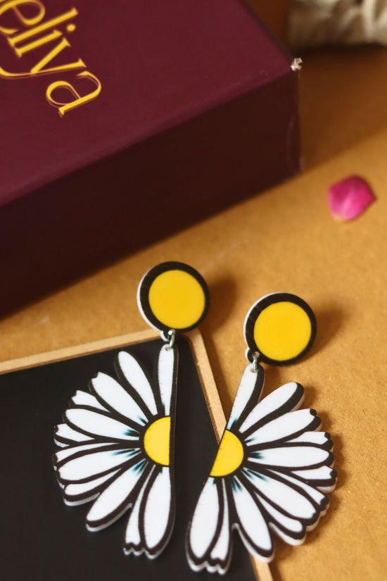 Handmade Daisy Earrings