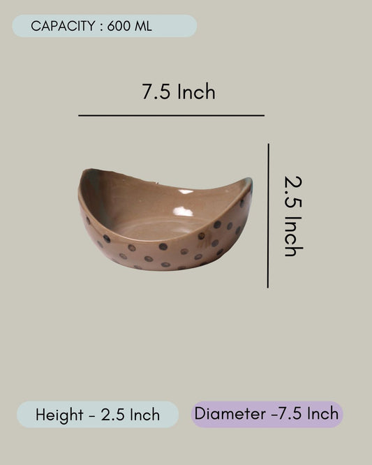 Polka Curry Bowl