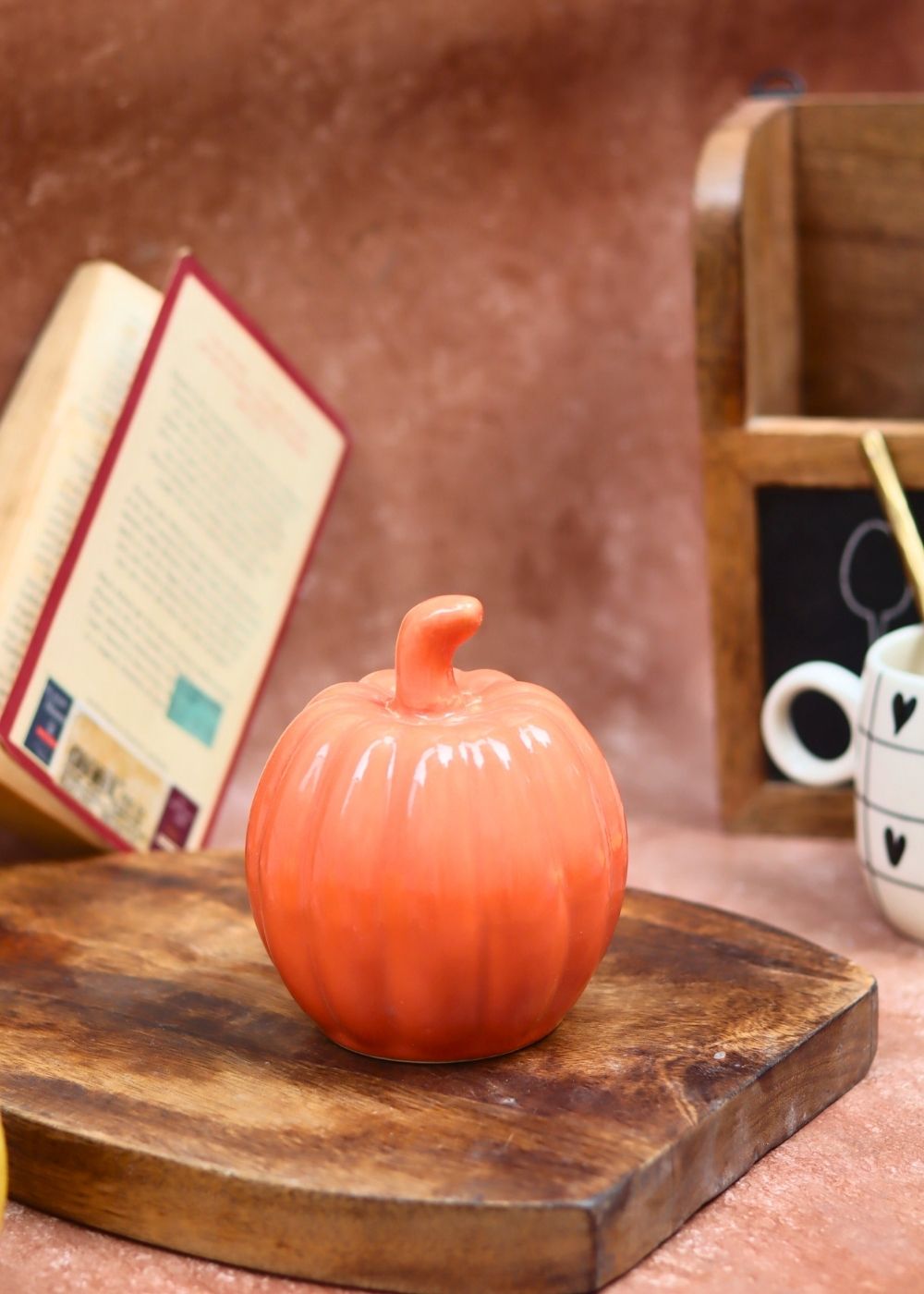 Orange Pumpkin made by ceramic