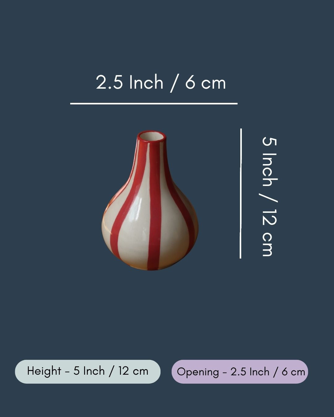 Christmas Decor Vase