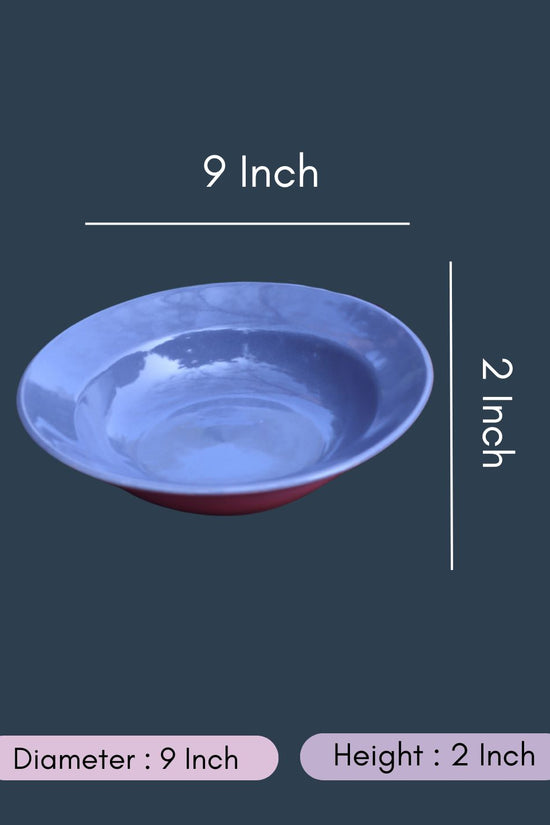 Subtle Grey Pasta Plate for your delicious pasta 