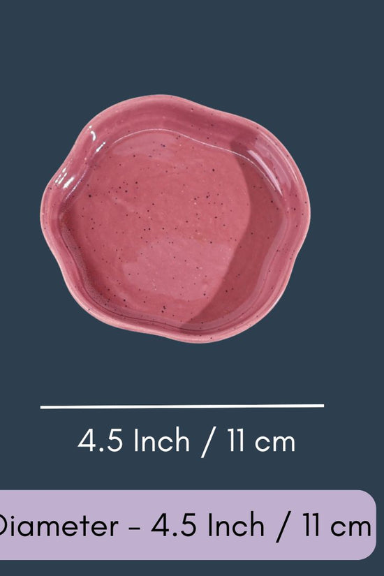 Lavender Handmade Dessert Plate