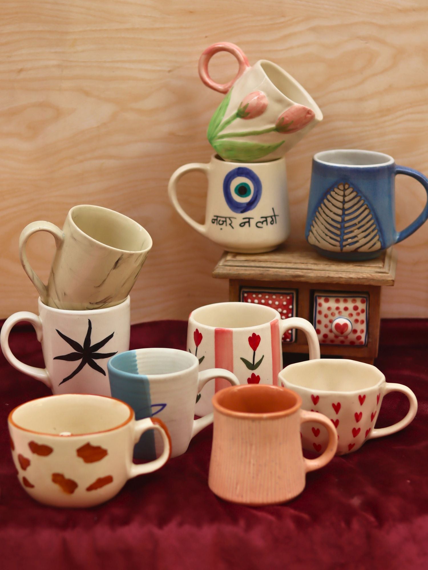 Set of 10 Summer Bliss Mugs combo (for the price of 7) with premium quality material