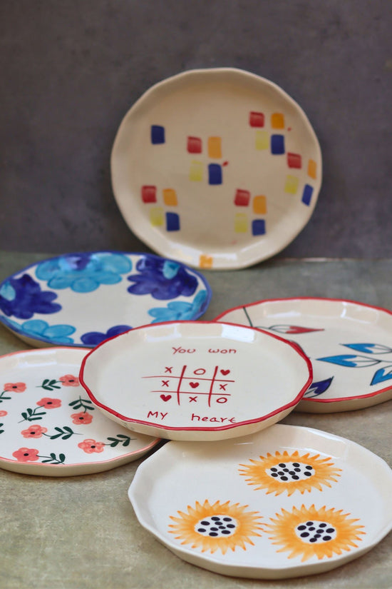 Set of 6 Favourite Snack plates combo (for the price of 5) with premium quality material