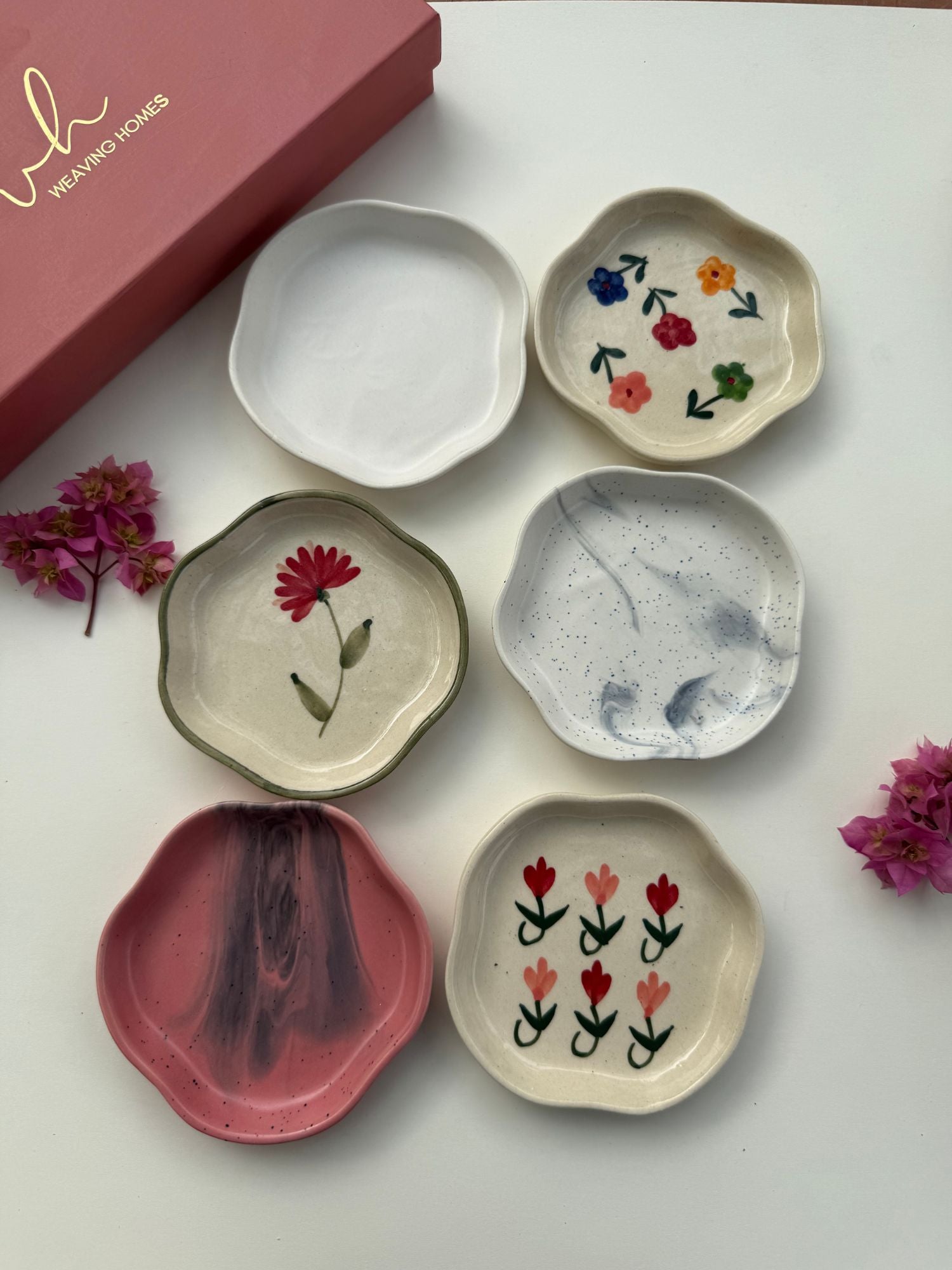 Set of 6 Chic Treats Dessert plates (for the price of 5)