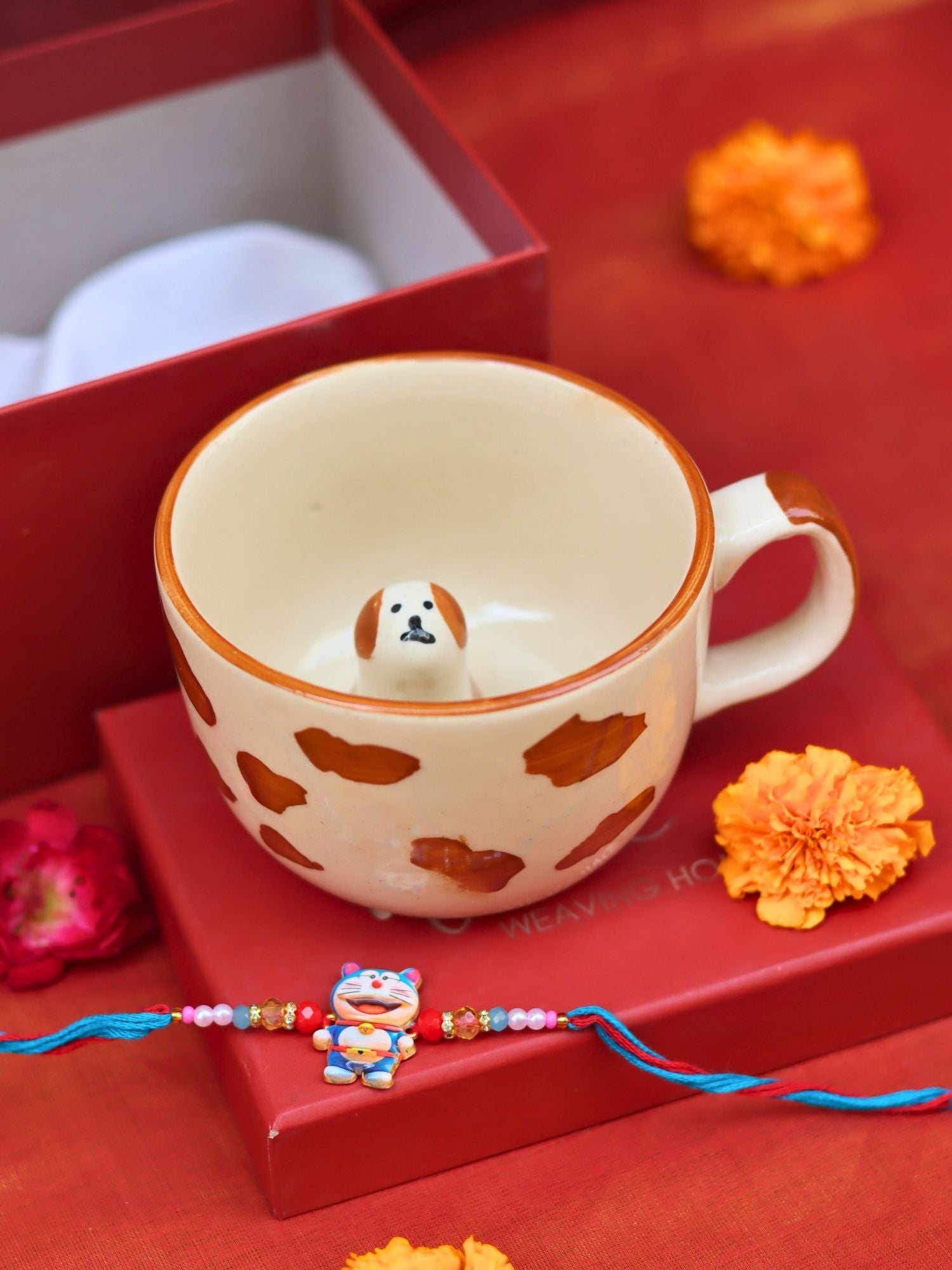 Dog Lovers Rakhi Gifting made with premium quality material